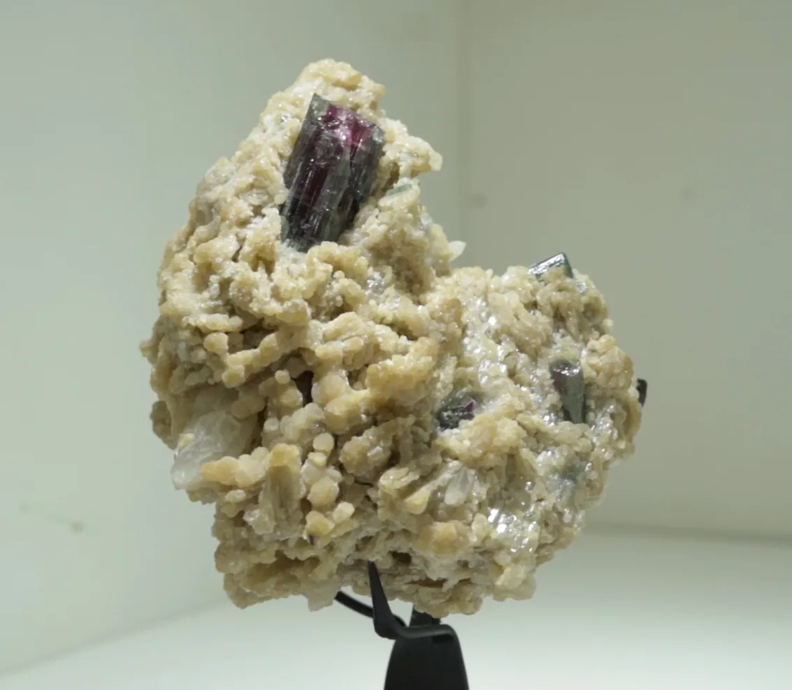 FELDISPATO QUARTZO E TURMALINA BICOLOR