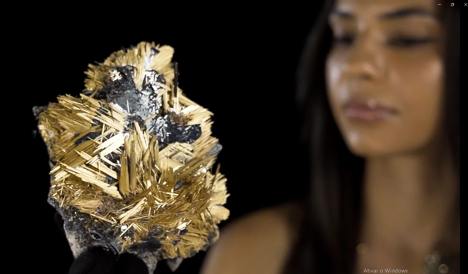 COLEÇÃO DE RUTILO COM HEMATITA DA BAHIA