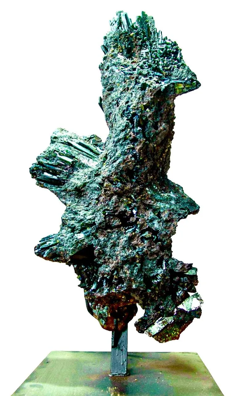 PEÇA DE VIVIANITA GIGANTE, 100 KG!